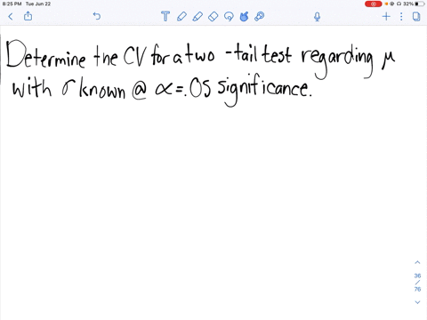 determine-the-critical-value-for-a-two-tailed-test-regarding-a-population-mean-with-sigma-known-at-t