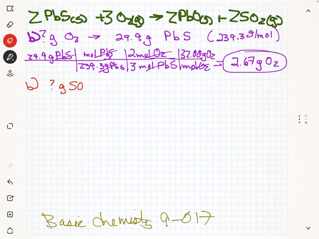 SOLVED b. Solid lead(II) nitrate undergoes thermal into