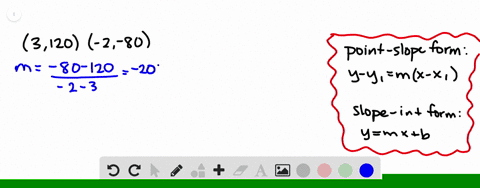 find-an-equation-of-the-line-through-each-given-pair-of-points-give-the-answer-in-slope-intercept--8