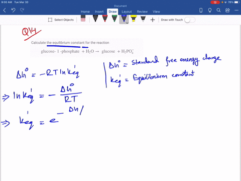 calculate-the-equilibrium-constant-for-the-reaction-text-glucose-1-text-phosphate-mathrmh_2-mathrmo-