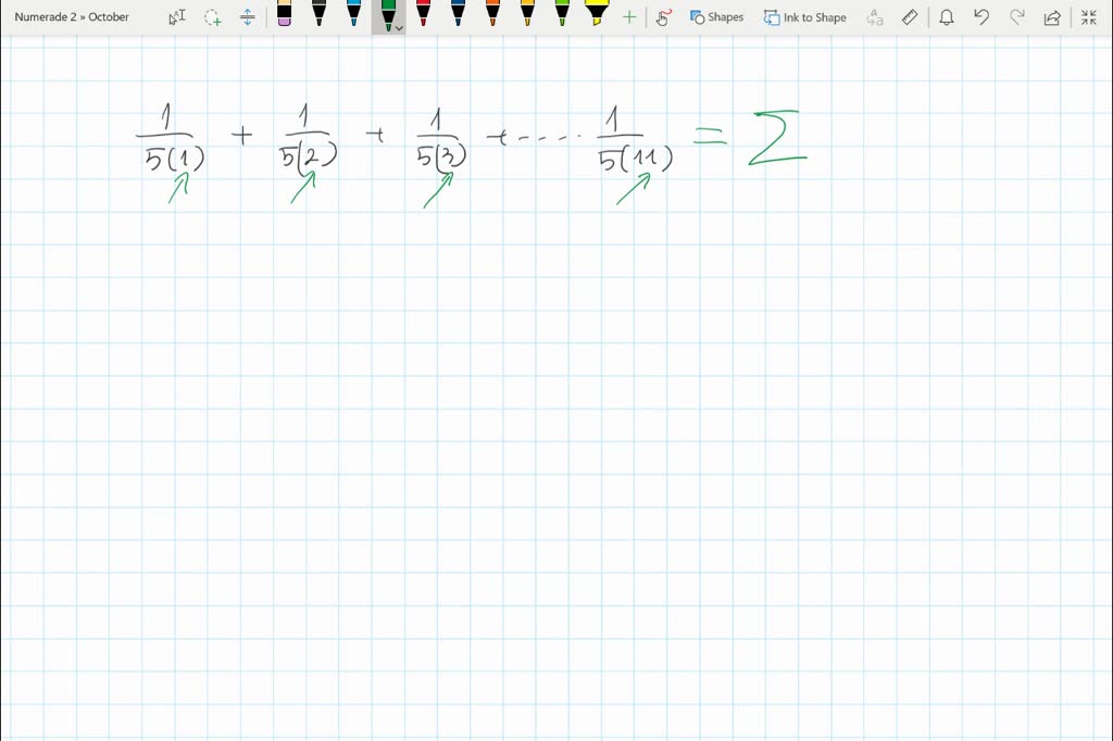 SOLVED:Using Sigma Notation In Exercises 7-12, us…
