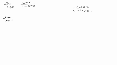 lim-_x-rightarrow-0-fraccos-x1sin-x-cdottext-ans-1