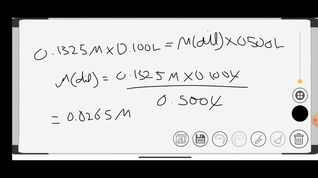SOLVEDA student prepared a solution of barium hydroxide by adding 2.