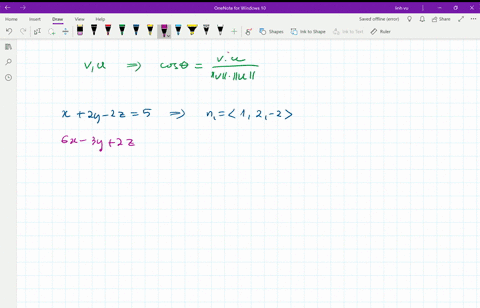 find-the-acute-angle-of-intersection-of-the-planes-to-the-nearest-degree-x2-y-2-z5-text-and-6-x-3-y2