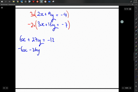 in-the-following-exercises-solve-the-systems-of-equations-by-substitution-leftbeginarrayl-2-x9-y-4-3