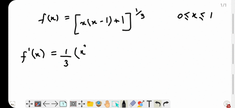 the-maximum-value-of-xx-11frac13-0-leq-x-leq-1-is-a-leftfrac13rightfrac13-b-frac12-c-1-d-0