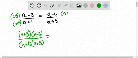 solve-equation-if-a-solution-is-extraneous-so-indicate-fraca-3a1fraca-6a5
