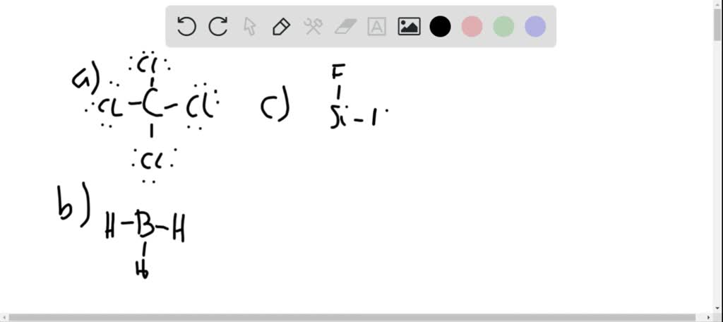 SOLVED:Draw Lewis structures for the following molecular compounds and ...