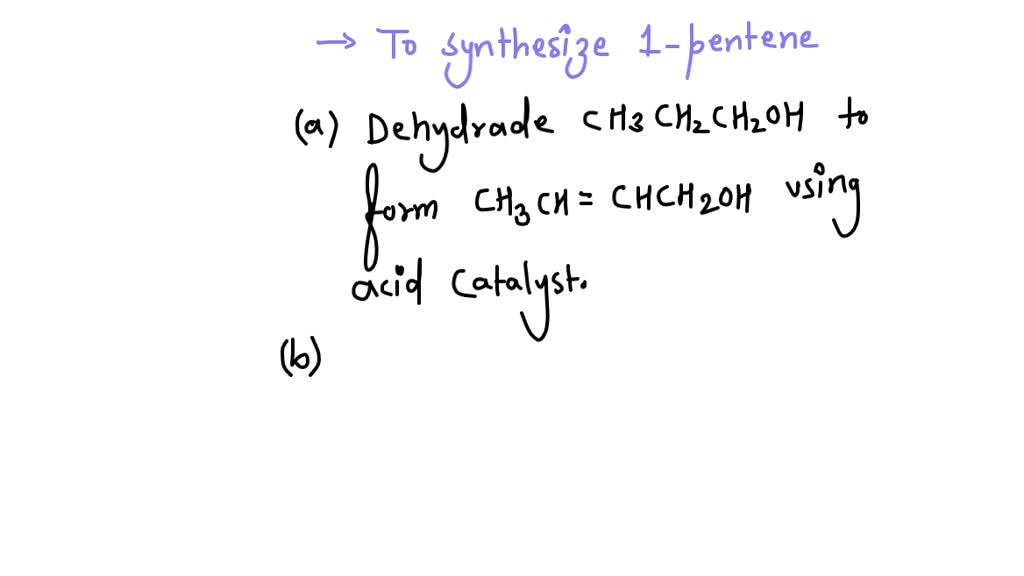 SOLVEDUsing alkenes and any other necessary reagents, write