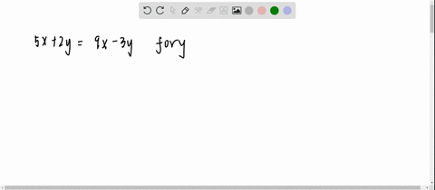 solve-the-given-equation-for-the-indicated-variable-5-x2-y9-x-3-y-text-for-y