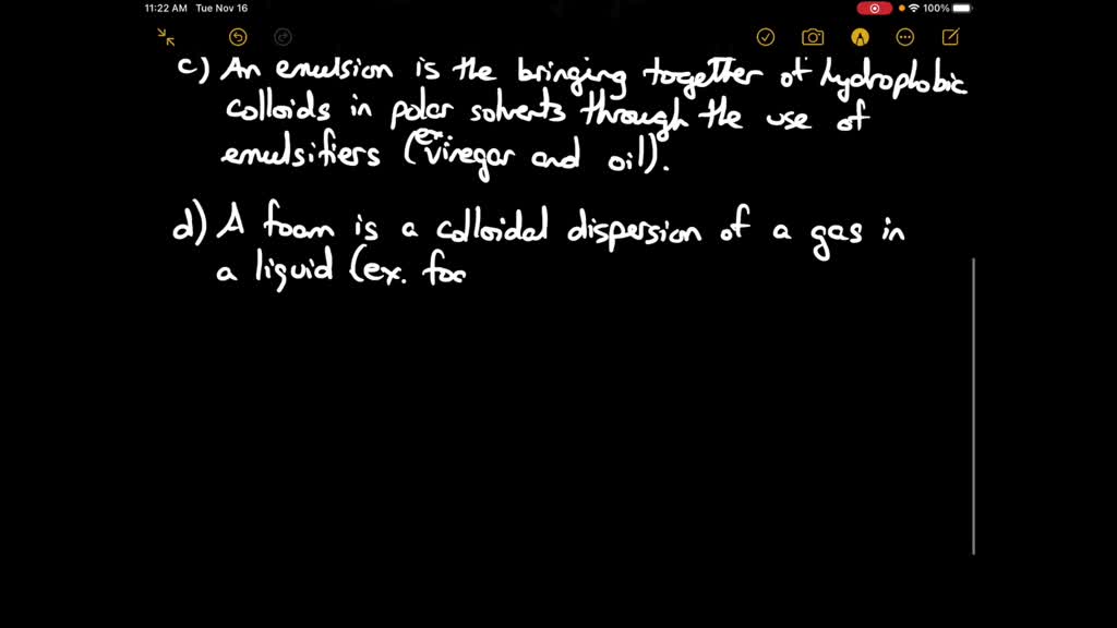 SOLVED:Distinguish Among (a) Sol, (b) Gel, (c) Emulsion, (d) Foam, (e ...