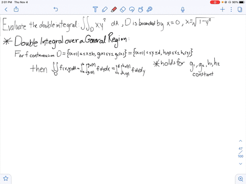 evaluate-the-double-integral-iint_0-x-y2-d-a-quad-d-text-is-enclosed-by-x0-text-and-xsqrt1-y2