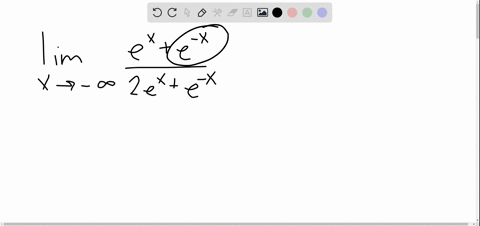 evaluate-the-indicated-limits-lim-_x-rightarrow-infty-fracexe-x2-exe-x