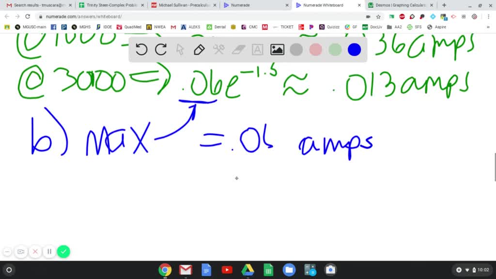 SOLVEDCurrent in a R C Circuit The equation governing the amount of