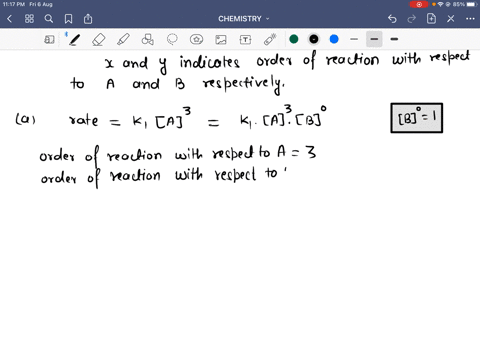 a-reaction-has-two-reactants-a-and-b-what-is-the-order-with-respect-to-each-reactant-and-the-overall