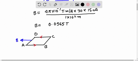 a-single-turn-square-loop-of-wire-200-mathrmcm-on-a-side-carries-a-counterclockwise-current-of-0200-