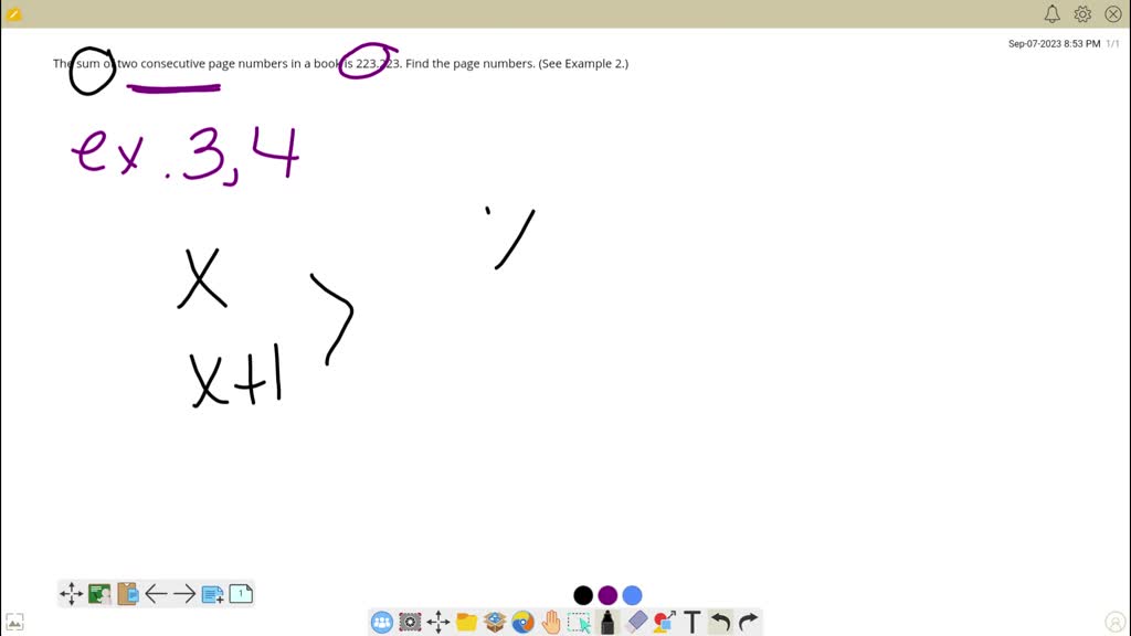solved-the-sum-of-two-consecutive-page-numbers-in-a-book-is-223-find