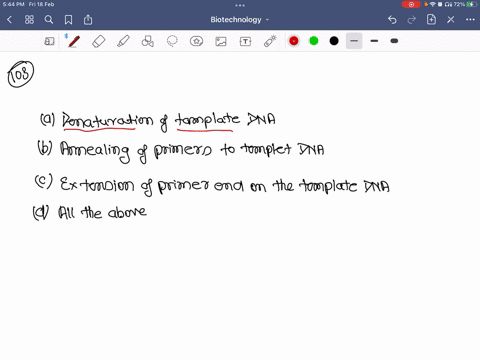 which-of-the-following-steps-are-catalysed-by-taq-polymerase-in-a-pcr-reaction-a-denaturation-of-tem