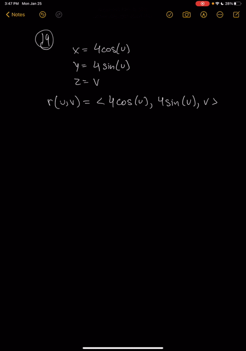 surface-area-using-a-parametric-description-find-the-area-of-the-following-surfaces-using-a-parametr