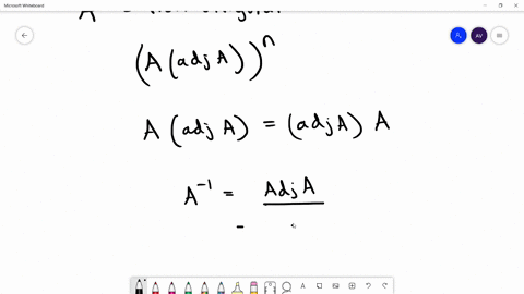 ⏩SOLVED:Let A be a non-singular matrix. Then (A(adjA))^n is a (a ...