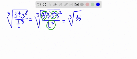 in-the-following-exercises-simplify-a-sqrt3frac625-u10v3-b-sqrt4frac729-c21d8