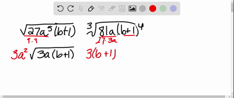 simplify-sqrt27-a5b1-sqrt381-ab14
