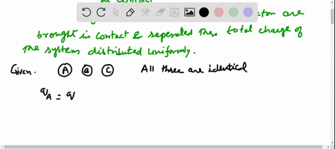 if-two-identical-conducting-spheres-are-in-contact-any-excess-charge-will-be-evenly-distributed-be-2