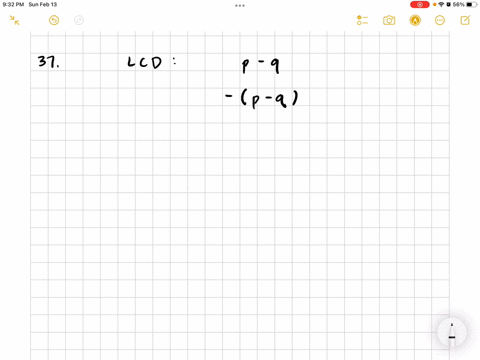 frac29p-q-frac18q-p
