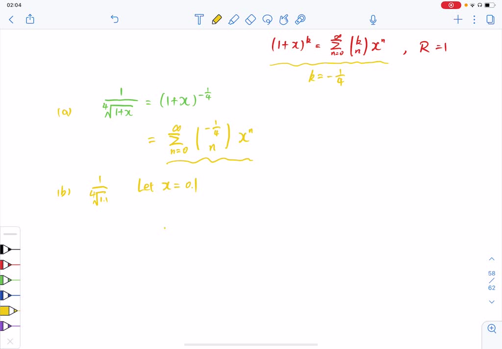solved-a-expand-1-1-x-as-a-power-series-b-use-part-a-to