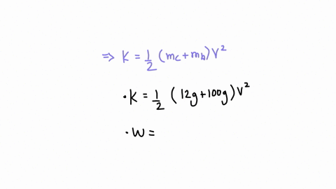 a-120-mathrmg-wad-of-sticky-clay-is-hurled-horizontally-at-a-100-g-wooden-block-initially-at-rest-on