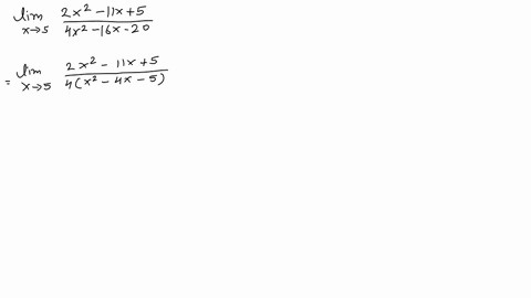 leftlim-_x-rightarrow-5-frac2-x2-11-x54-x2-16-x-20-text-ans-frac38right
