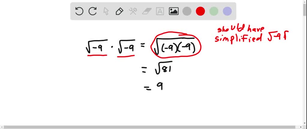 SOLVED A Student Who Was Directed To Find sqrt 3 27 Incorrectly 