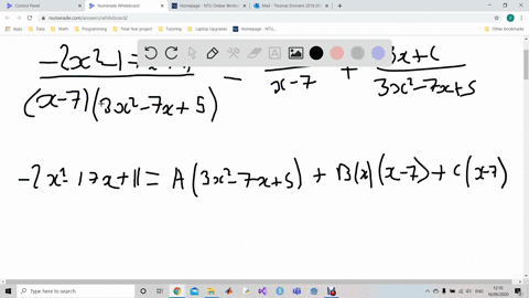 find-the-partial-fraction-decomposition-for-each-rational-function-frac-2-x2-17-x11x-7left3-x2-7-x-2