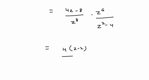 divide-fracfrac4-z-8z8fracz2-4z6