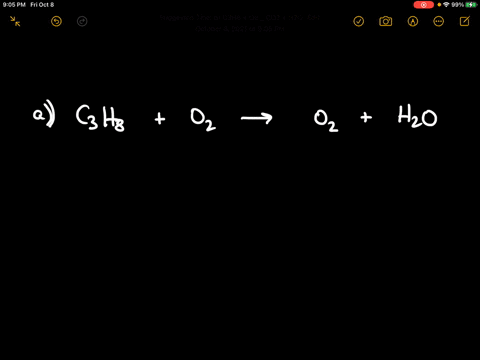 write-the-balanced-equations-for-the-following-reactions-a-propane-reacts-with-oxygen-to-form-carbon