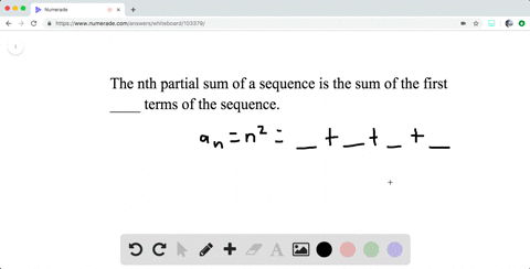 SOLVED:A sequence is a function whose domain is