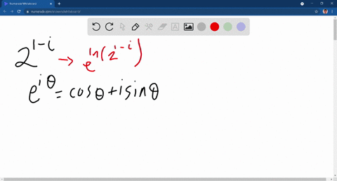 use-eulers-formula-to-write-the-given-expression-in-the-form-a-ib-21-i