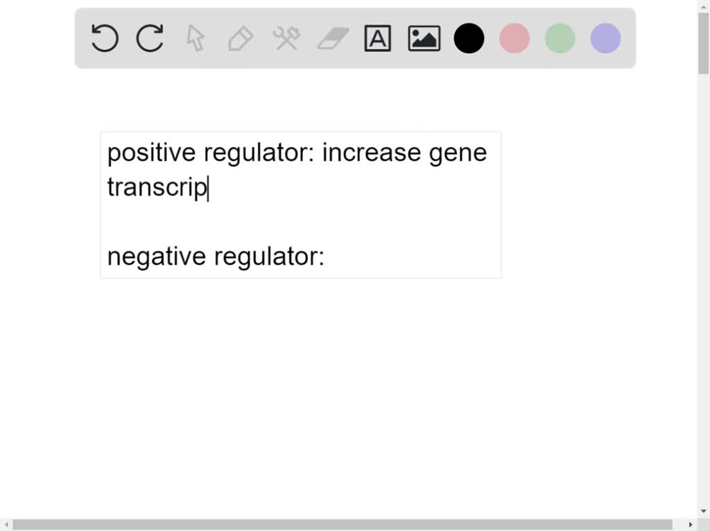 SOLVEDWhat is the difference between a negative regulator and a