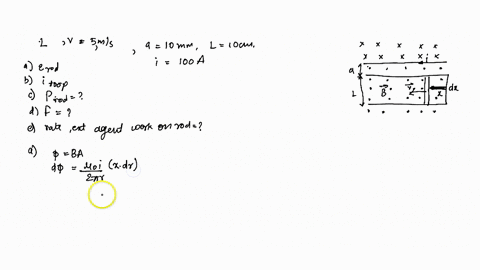 rod-on-conducting-rails-two-figure-31-45-shows-a-rod-of-length-l-caused-to-move-at-constant-speed-v-