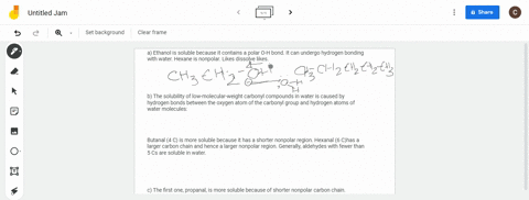 which-compound-in-each-of-the-following-pairs-would-be-more-soluble-in-water-explain-a-ethanol-or-he