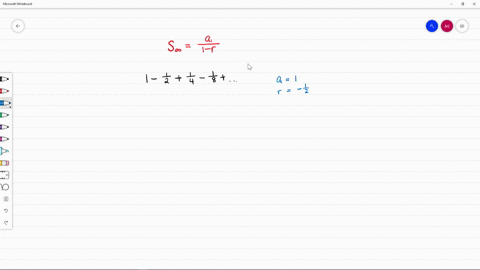 find-the-sum-of-each-infinite-geometric-series-1-frac12frac14-frac18cdots-5