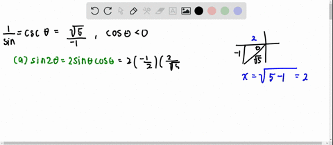 use-the-information-given-about-the-angle-theta-0-leq-theta2-pi-to-find-the-exact-value-of-a-sin-2-8