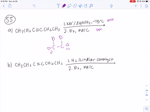 what-stereoisomers-are-obtained-from-the-following-reactions-a-mathrmch_3-mathrmch_2-mathrmc-equiv-m