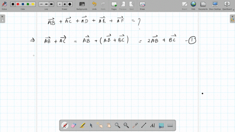 a-b-c-d-e-f-is-a-regular-hexagon-with-point-o-as-centre-the-value-of-overrightarrowa-boverrightarrow