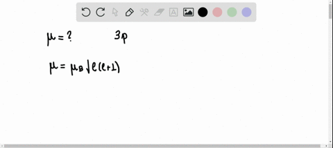 find-the-magnitude-of-the-orbital-magnetic-dipole-moment-of-the-electron-in-in-the-3-p-state-express