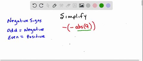 simplify-operatornameabs9