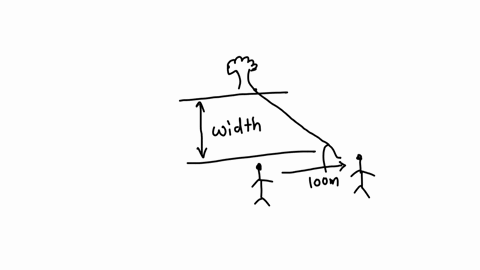 a-surveyor-measures-the-distance-across-a-straight-river-by-the-following-method-starting-directly-8