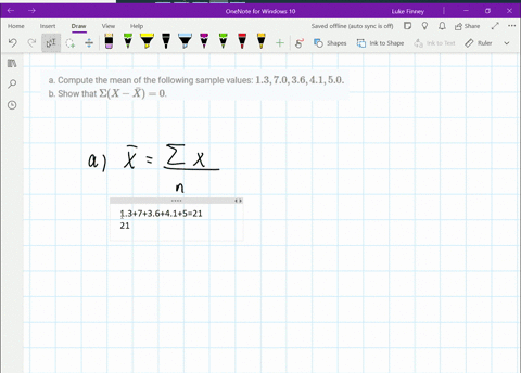 a-compute-the-mean-of-the-following-sample-values-1370364150-b-show-that-sigmax-barx0-2