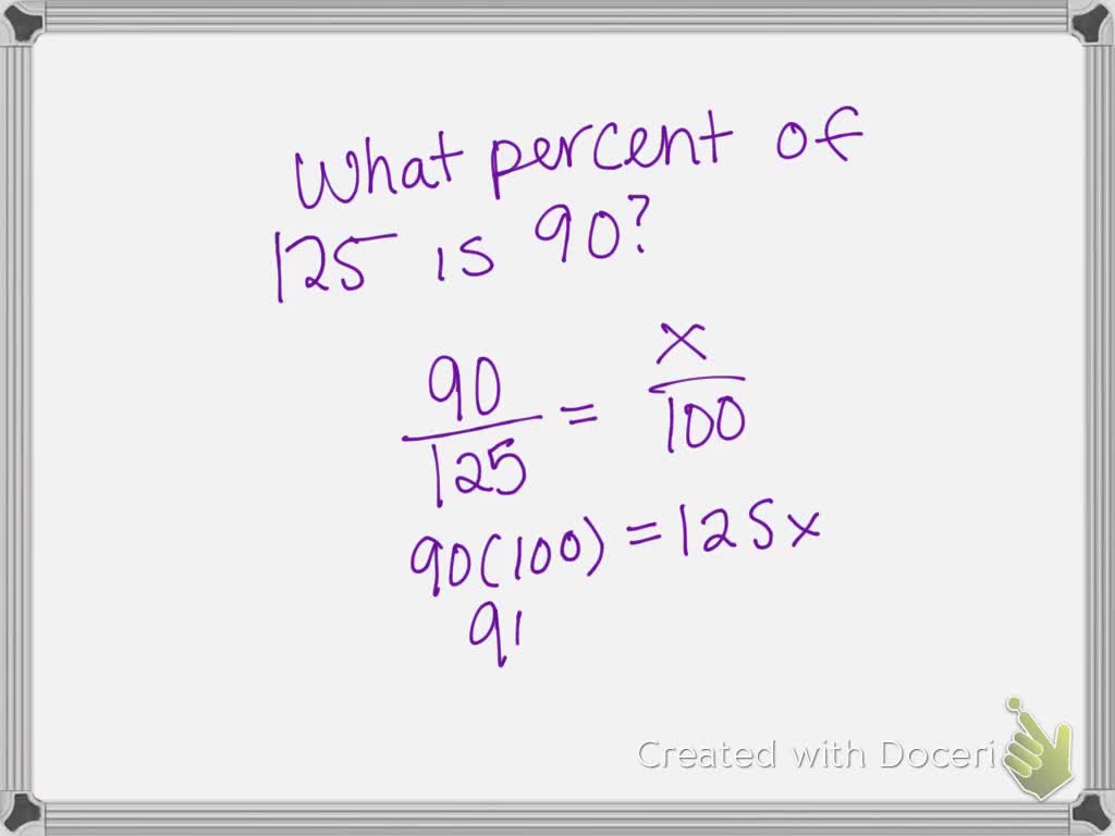 SOLVED Draw A Percent Har To Represent 125 Of 60 Set Up A 