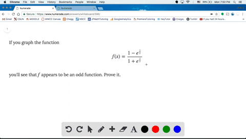 if-you-graph-the-function-fx-frac1-efrac1x1-efrac1x-youll-see-that-f-appears-to-be-an-odd-function-p